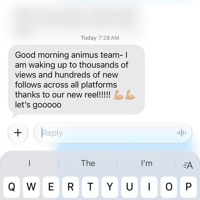 We love when the work gets results. We also love not having to ask for reviews and when clients are so excited about the results that they i