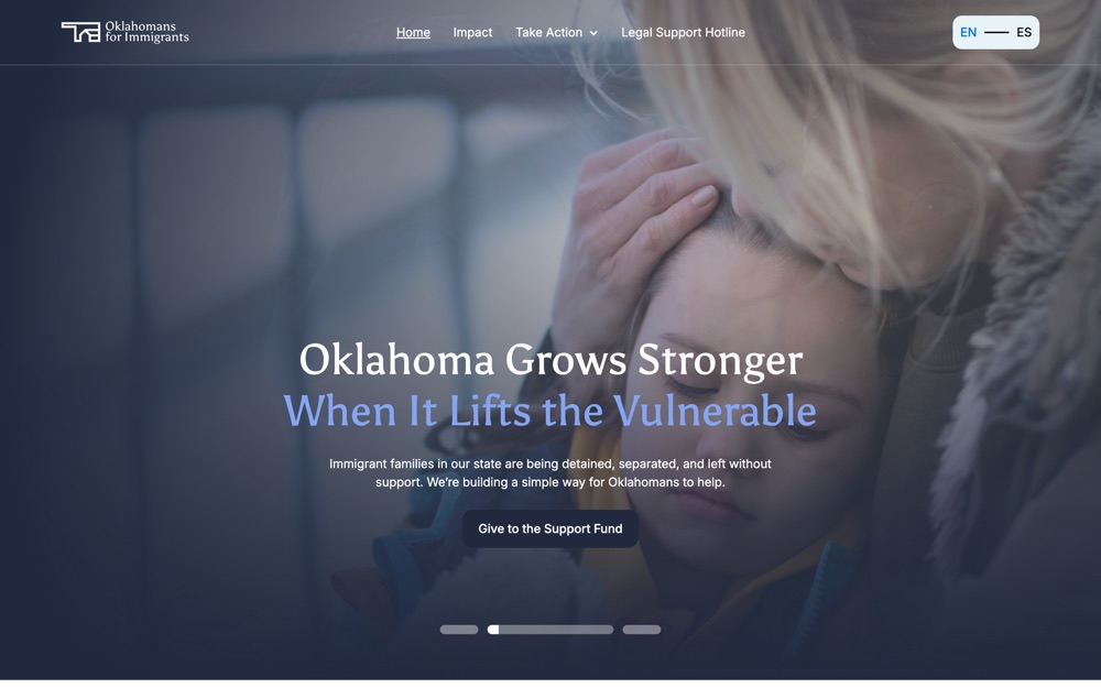 Oklahomans for Immigrants project led by Jon Grogan